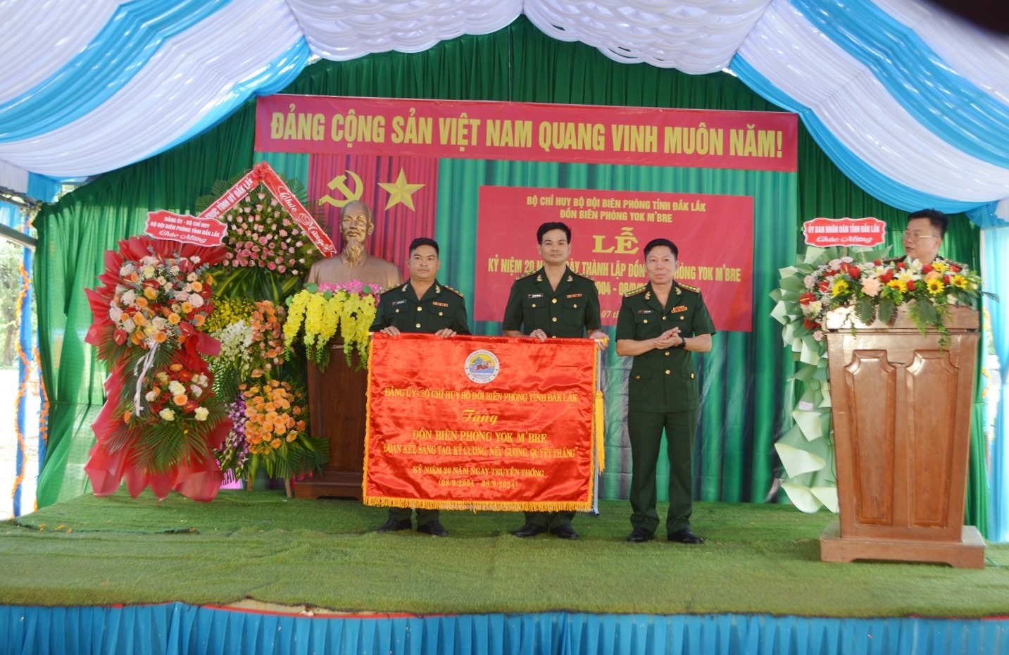 Đồn Biên phòng Yok M’Bre kỷ niệm 20 năm thành lập