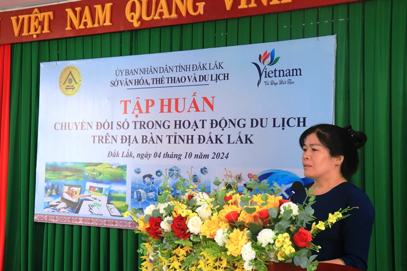 Tập huấn chuyển đổi số trong hoạt động du lịch trên địa bàn tỉnh Đắk Lắk