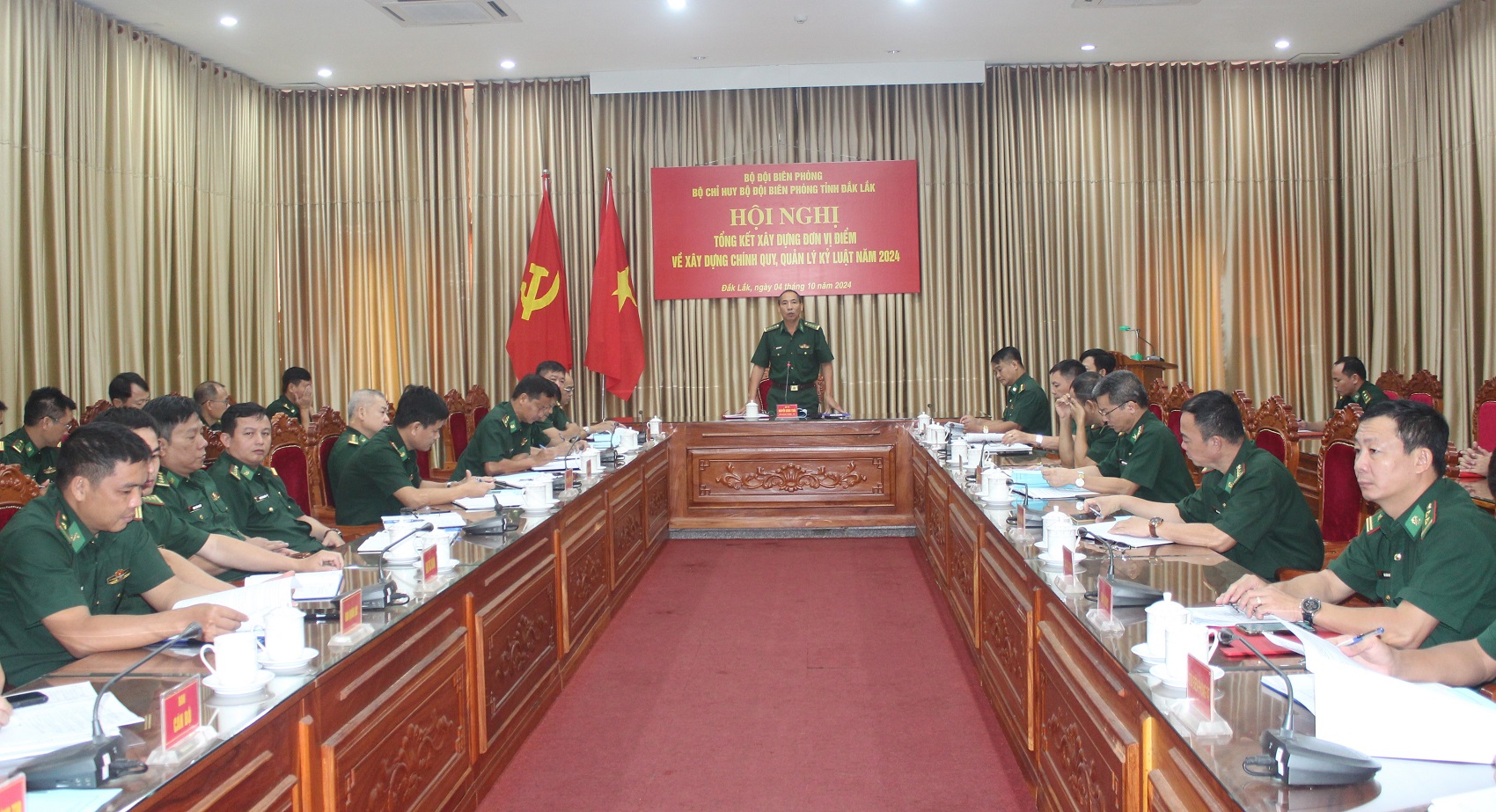 Bộ đội Biên phòng tỉnh Đắk Lắk tổng kết xây dựng đơn vị điểm về xây dựng chính quy, quản lý kỷ luật