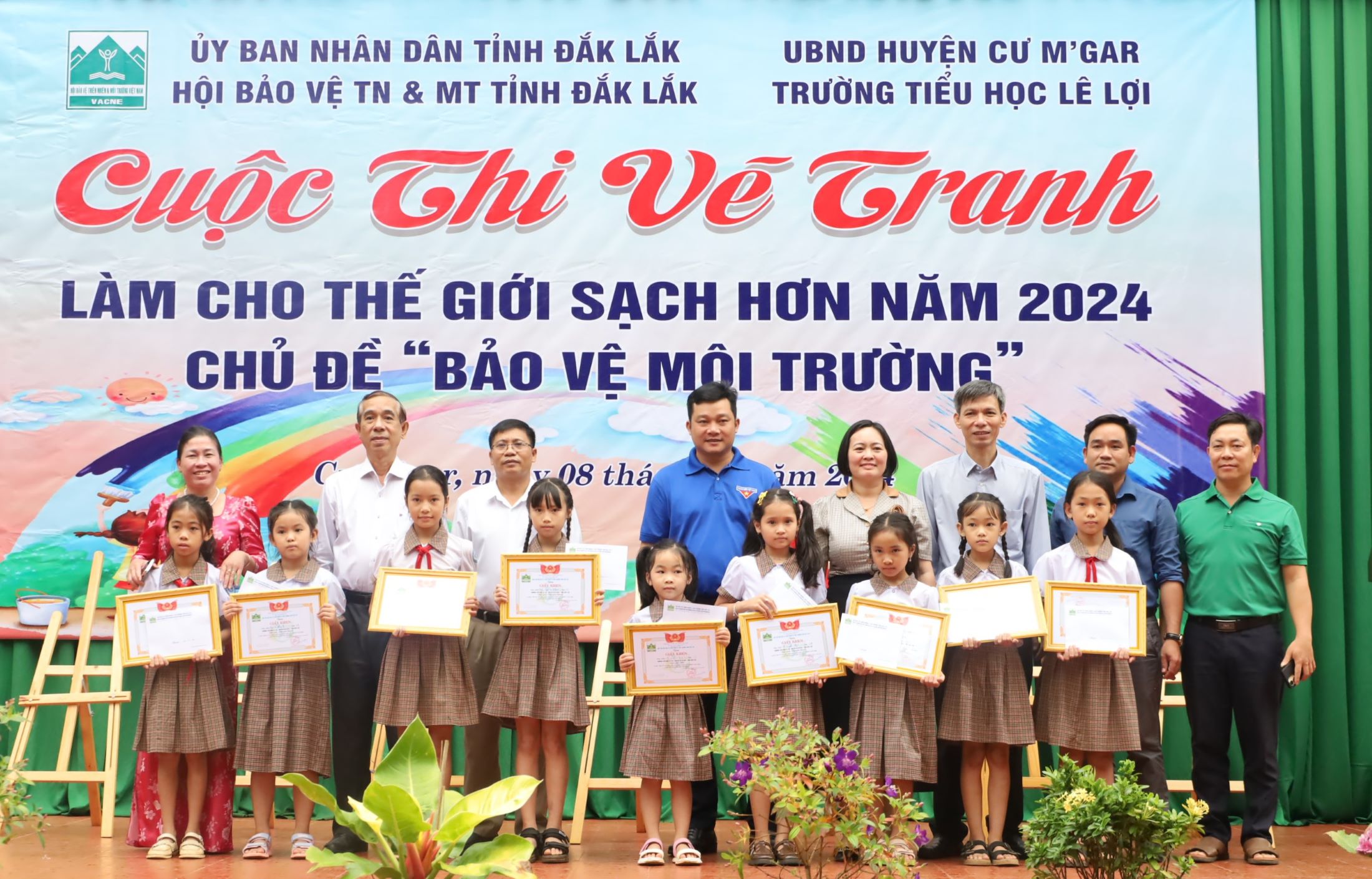 Hội thi vẽ tranh về bảo vệ môi trường năm 2024
