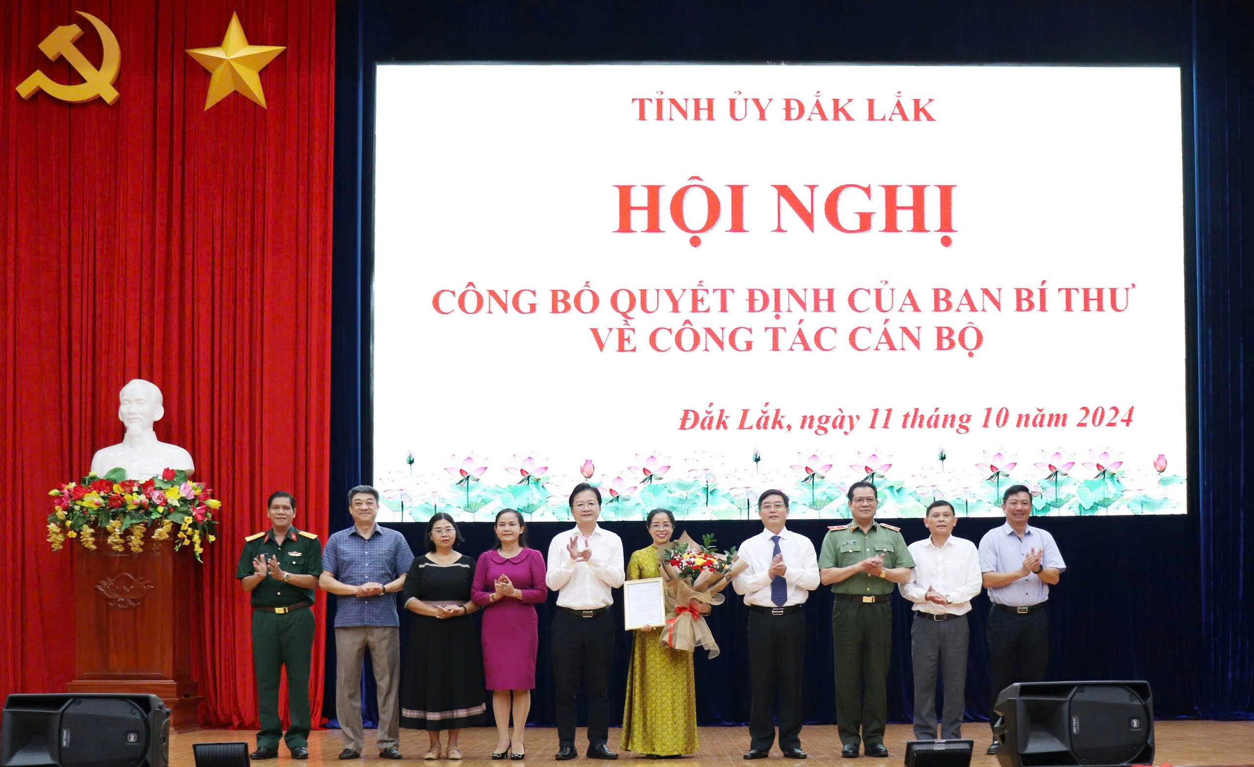 Đồng chí Huỳnh Thị Chiến Hòa giữ chức Phó Bí thư Tỉnh ủy Đắk Lắk
