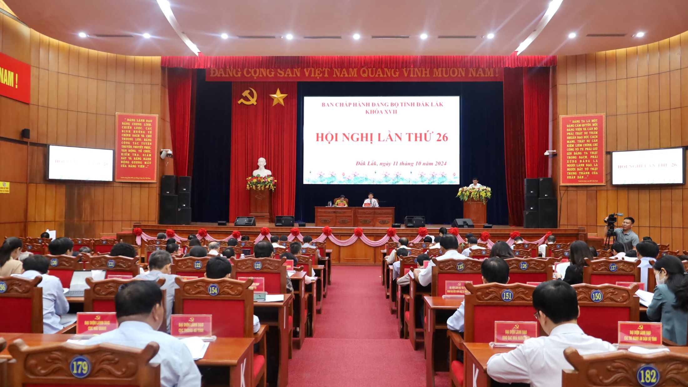 Hội nghị Ban Chấp hành Đảng bộ tỉnh Đắk Lắk lần thứ 26 xem xét nhiều nội dung quan trọng