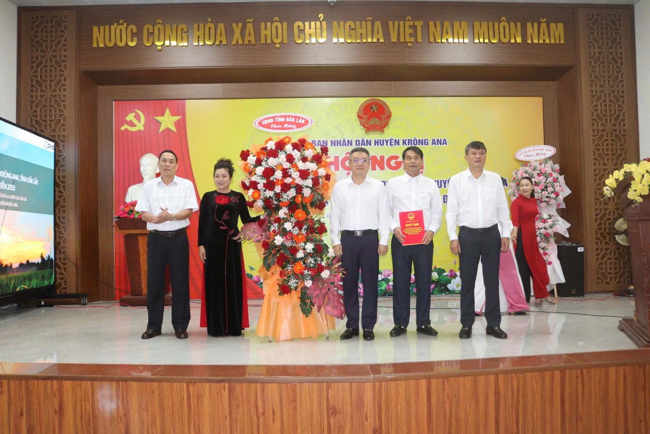 Krông Ana công bố Quy hoạch xây dựng vùng huyện đến năm 2030, tầm nhìn đến 2050