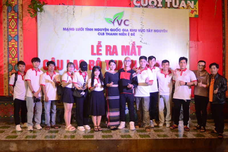 Ra mắt Câu lạc bộ thanh niên Ê Đê thuộc mạng lưới tình nguyện Quốc gia khu vực Tây Nguyên