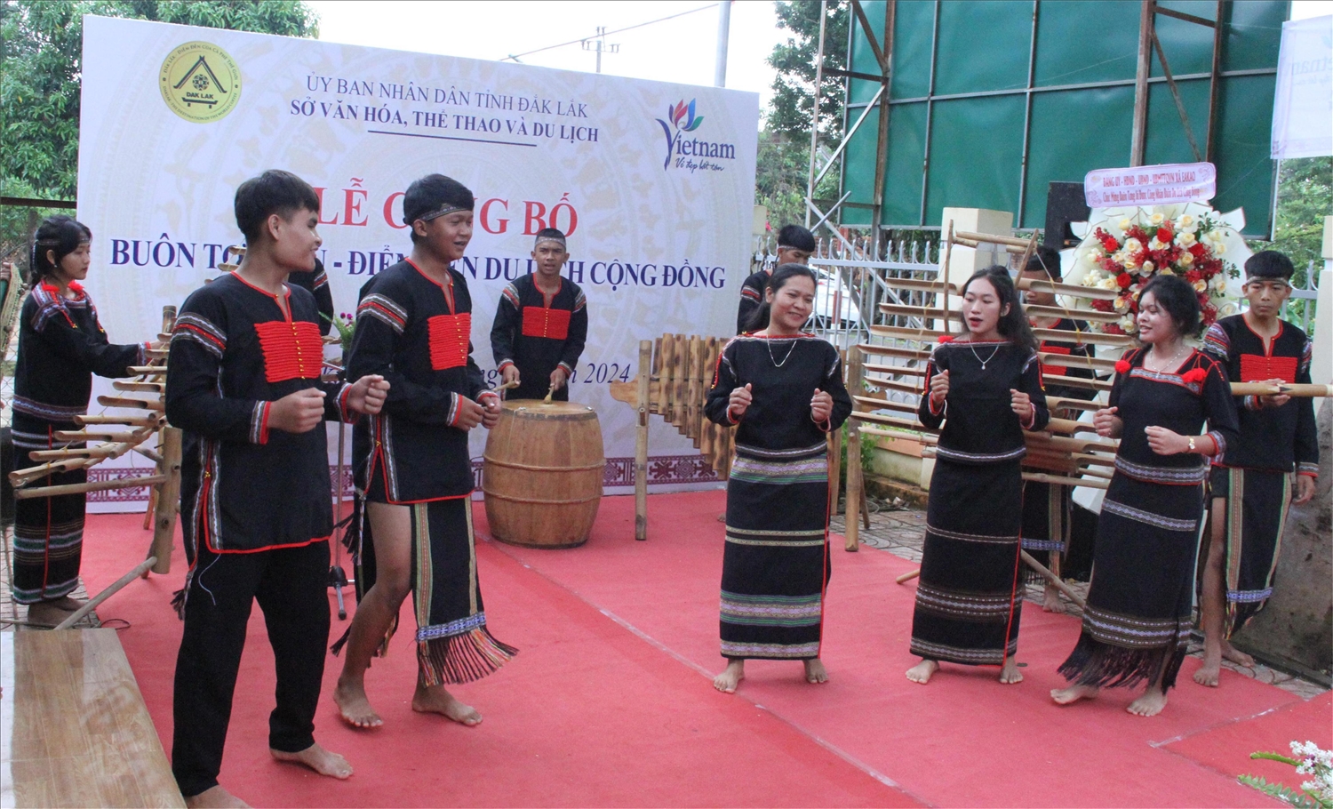 Công bố buôn Tơng Jú, xã Ea Kao là điểm đến du lịch cộng đồng