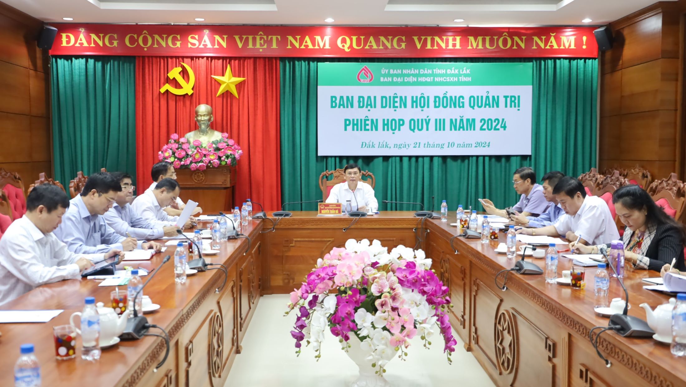 Ban đại diện Hội đồng quản trị Ngân hàng Chính sách xã hội Chi nhánh Đắk Lắk triển khai nhiệm vụ quý IV năm 2024