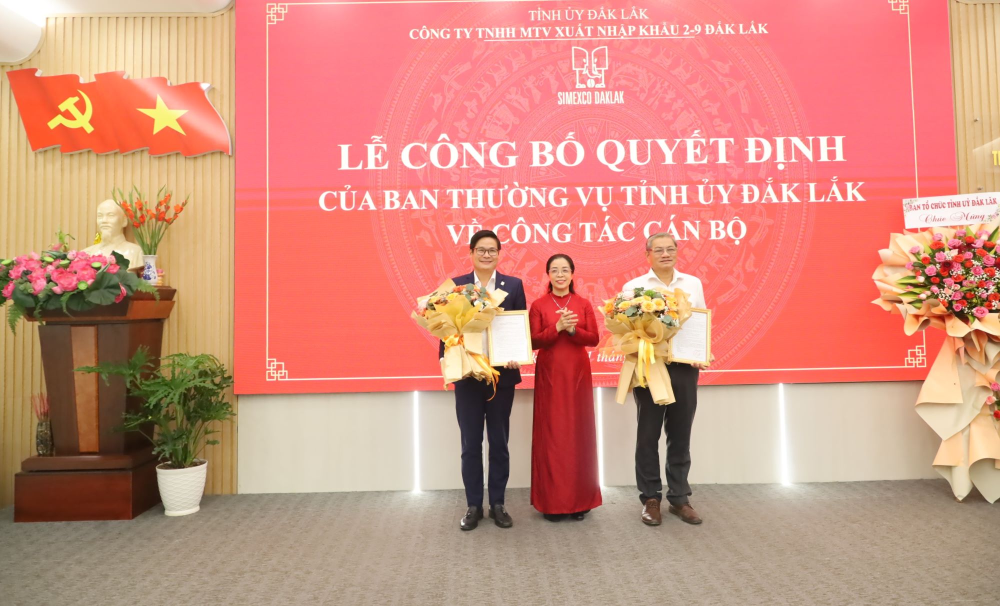 Đồng chí Lê Đức Huy giữ chức vụ Chủ tịch Hội đồng thành viên Công ty TNHH MTV Xuất nhập khẩu 2/9 Đắk Lắk