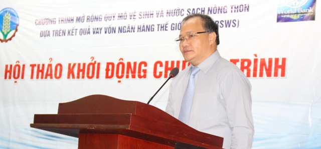 Hội thảo khởi động Chương trình mở rộng quy mô vệ sinh và nước sạch nông thôn