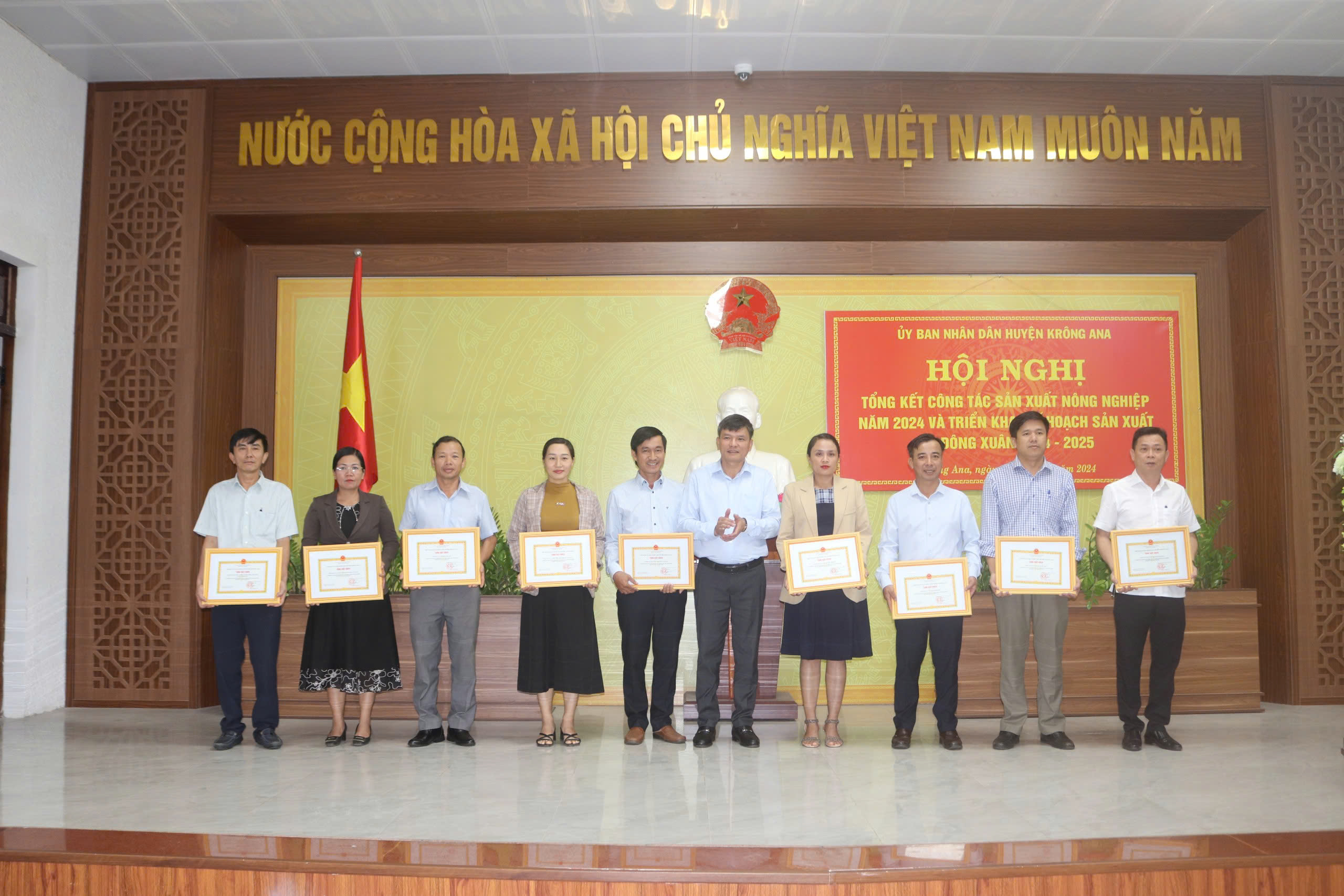 Huyện Krông Ana tổng kết công tác nông nghiệp, phát triển nông thôn năm 2024