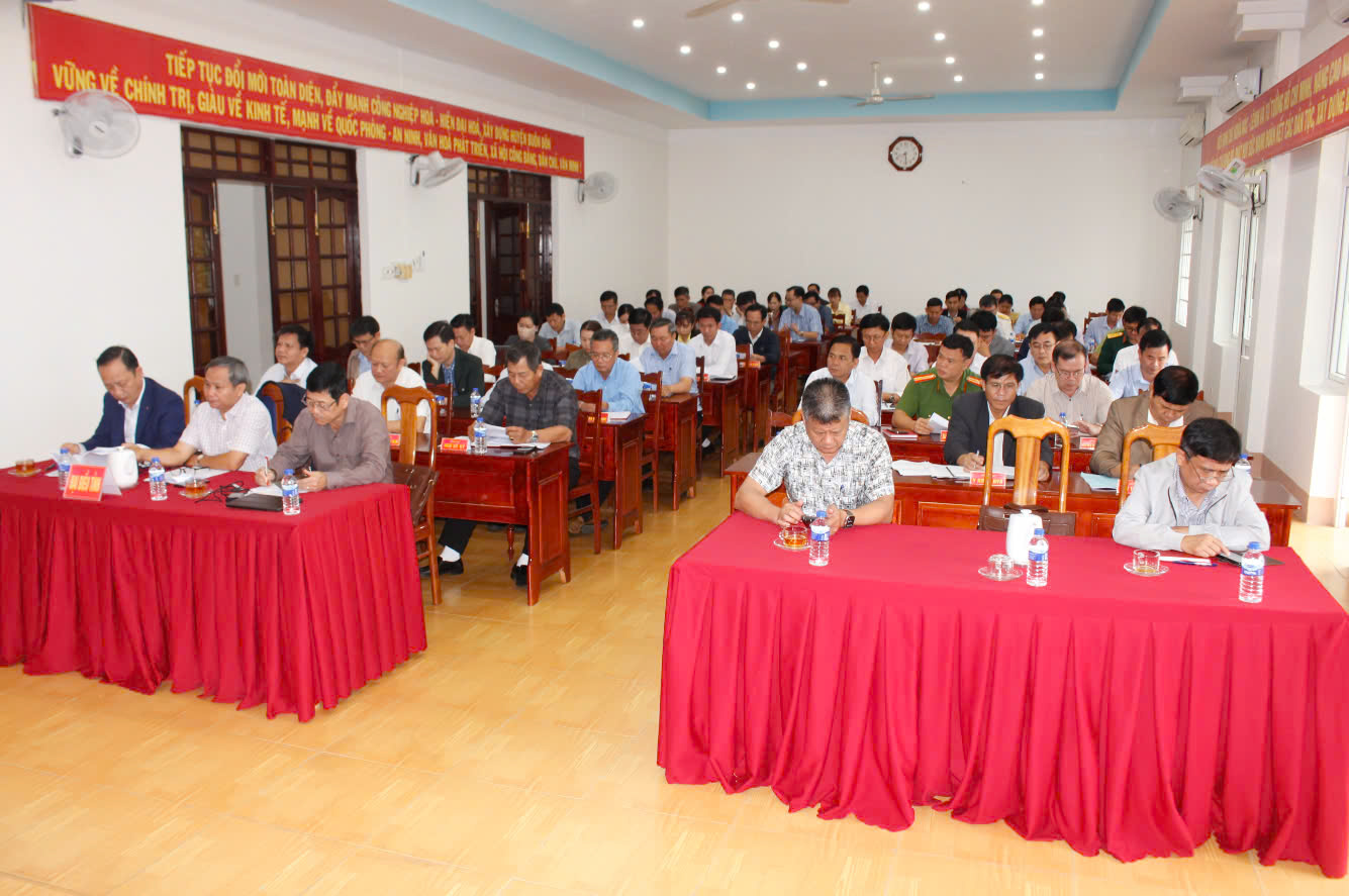 Hội nghị Ban Chấp hành Đảng bộ huyện Buôn Đôn mở rộng lần thứ 19