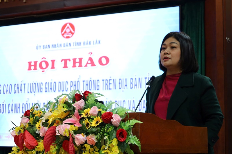 Đắk Lắk bàn giải pháp nâng cao chất lượng giáo dục phổ thông