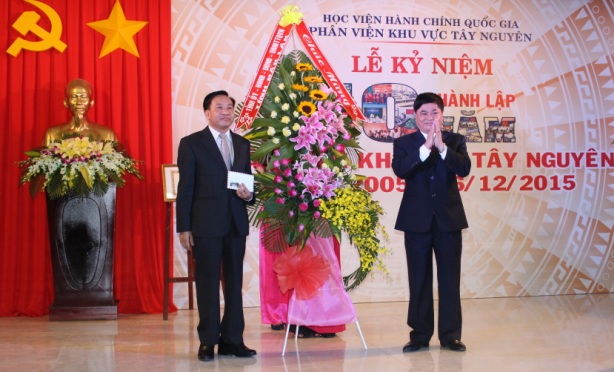 Học viện hành chính Quốc gia, Phân viện Khu vực Tây Nguyên kỷ niệm 10 năm thành lập.