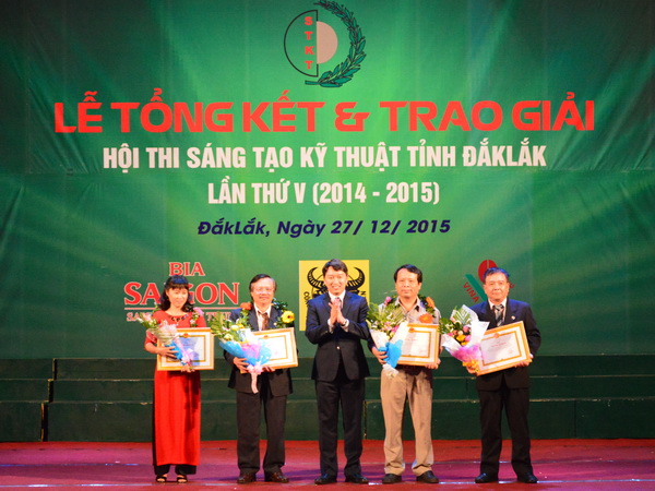Lễ tổng kết, trao giải Hội thi Sáng tạo kỹ thuật tỉnh lần thứ V