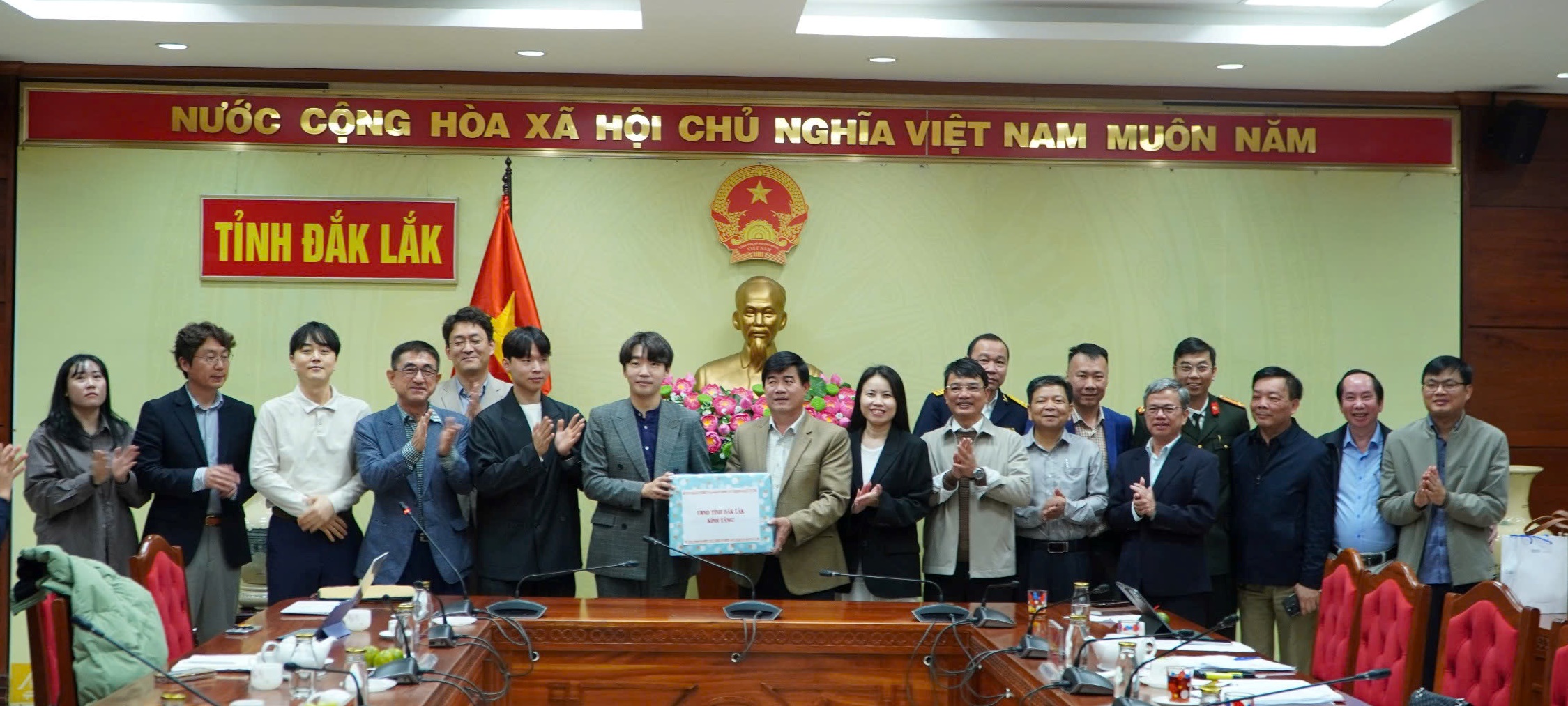 UBND tỉnh làm việc với Văn phòng KOICA Việt Nam về triển khai dự án thoát nước và xử lý nước thải đô thị, thị xã Buôn Hồ giai đoạn 1