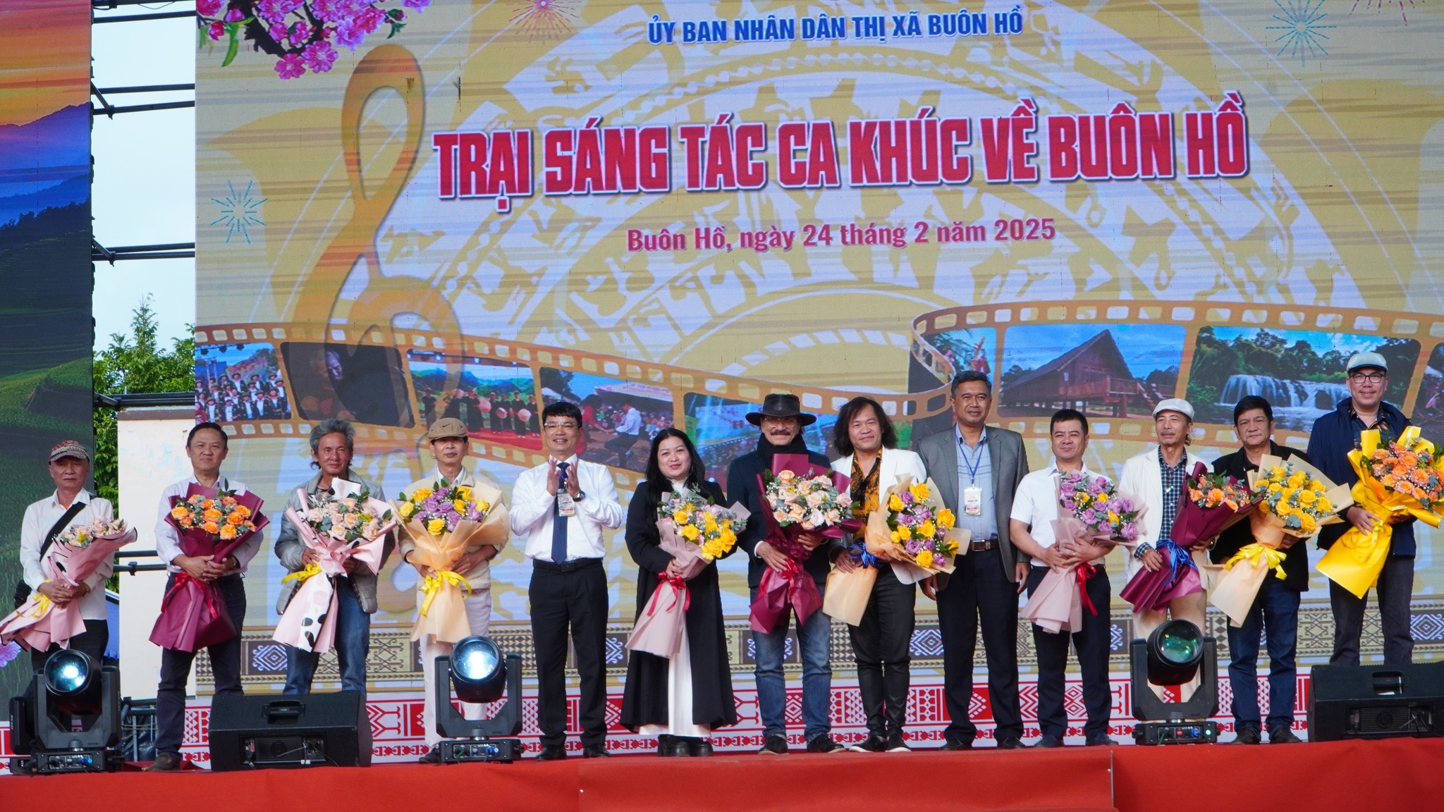 Khai mạc “Trại sáng tác ca khúc về Buôn Hồ” năm 2025
