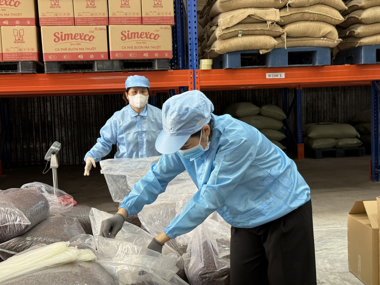 Đắk Lắk xuất khẩu lô hàng vỏ cà phê Cascara đặc sản sang Hàn Quốc