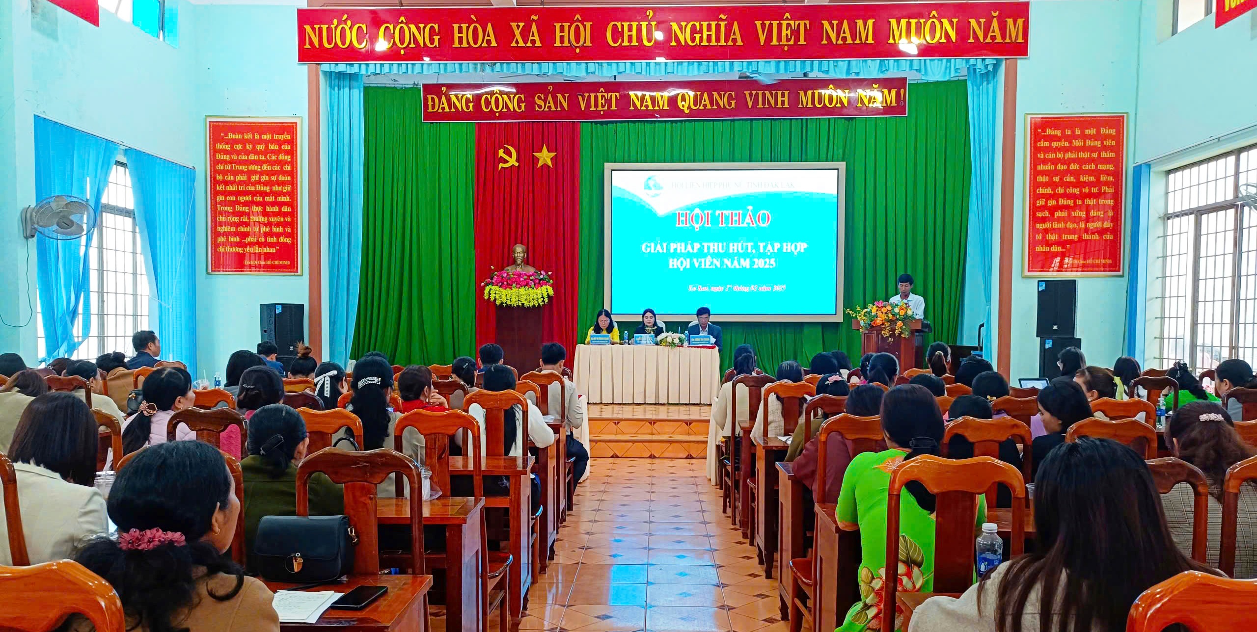 Đề xuất nhiều giải pháp thu hút, tập hợp hội viên phụ nữ địa bàn huyện Krông Búk và Ea Kar năm 2025