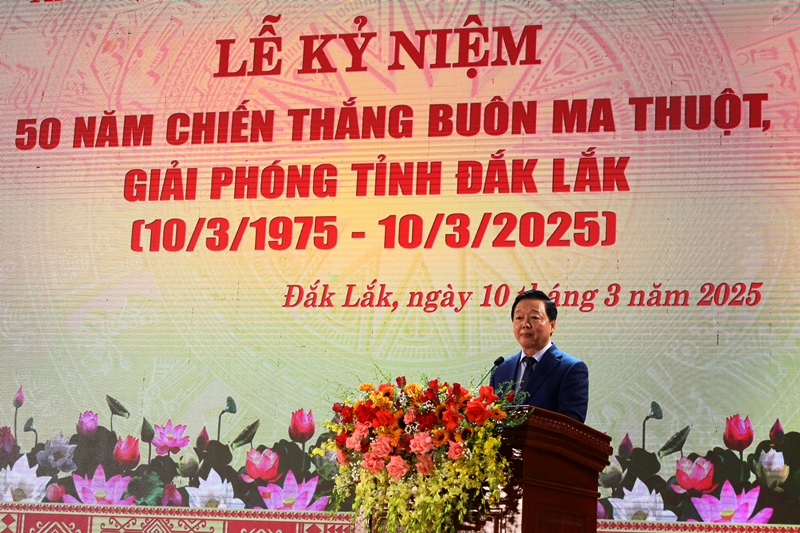 Phát huy tinh thần chiến thắng Buôn Ma Thuột, xây dựng tỉnh Đắk Lắk giàu đẹp, văn minh và bản sắc