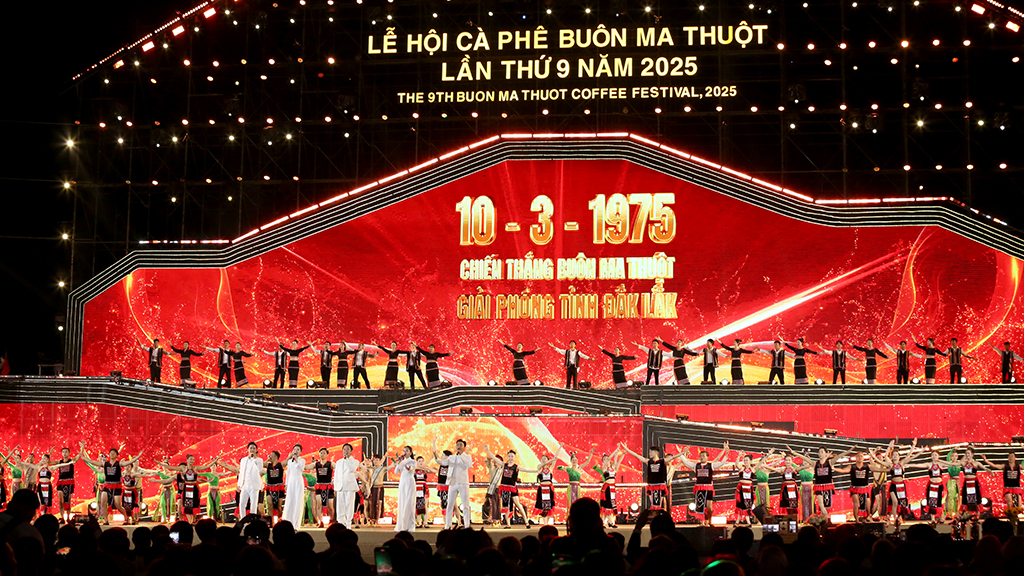 Khai mạc Lễ hội Cà phê Buôn Ma Thuột lần thứ 9, năm 2025