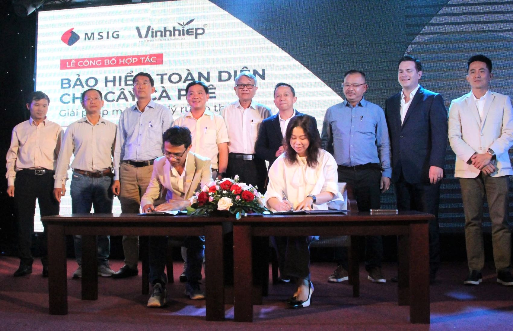 Ra mắt sản phẩm Bảo hiểm toàn diện cho cây cà phê