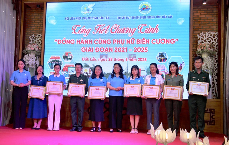 Tổng kết Chương trình “Đồng hành cùng phụ nữ biên cương” giai đoạn 2021 – 2025