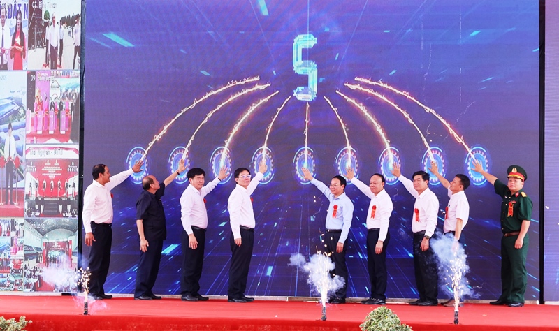 Khánh thành Dự án Hồ chứa nước Krông Pách thượng giai đoạn 1