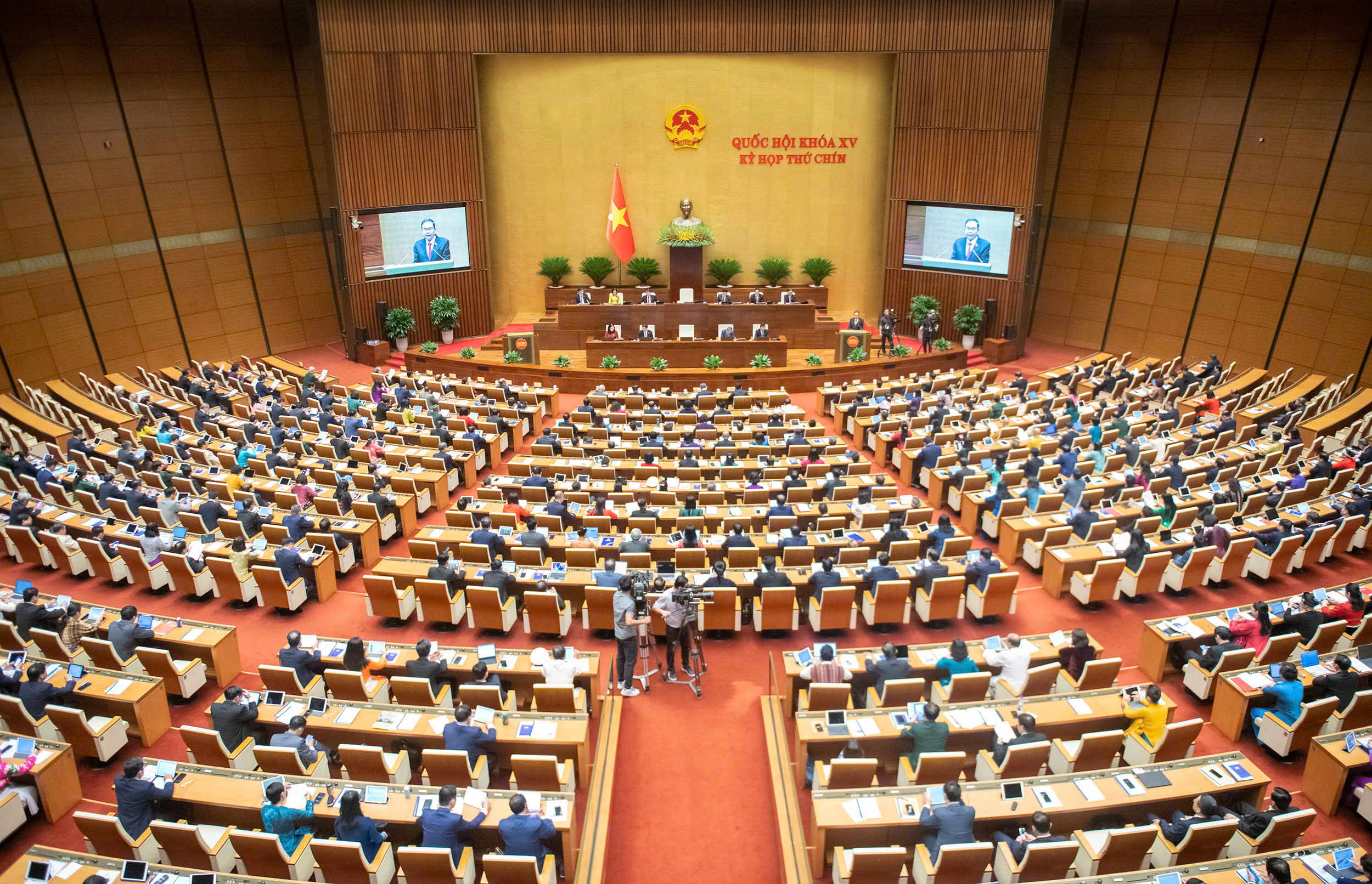 Khai mạc Kỳ họp thứ 9, Quốc hội khóa XV