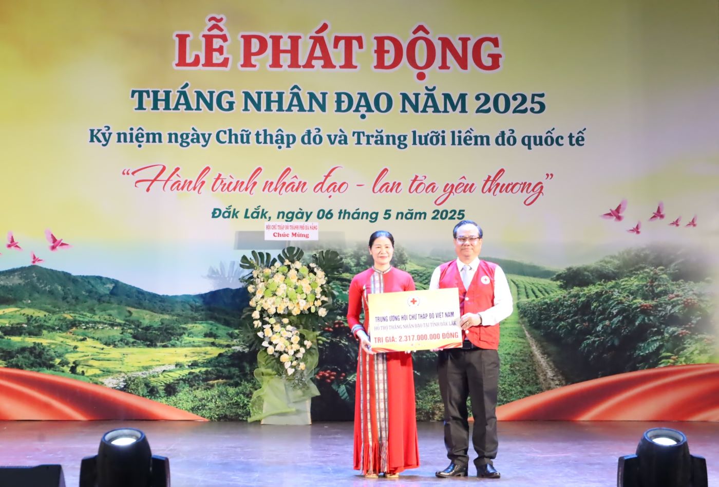 Phát động Tháng Nhân đạo năm 2025 tại tỉnh Đắk Lắk