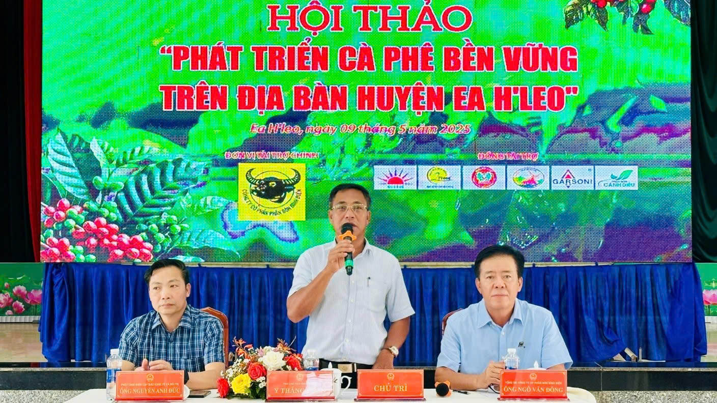 Hội thảo "Phát triển cà phê bền vững trên địa bàn huyện Ea H’Leo"