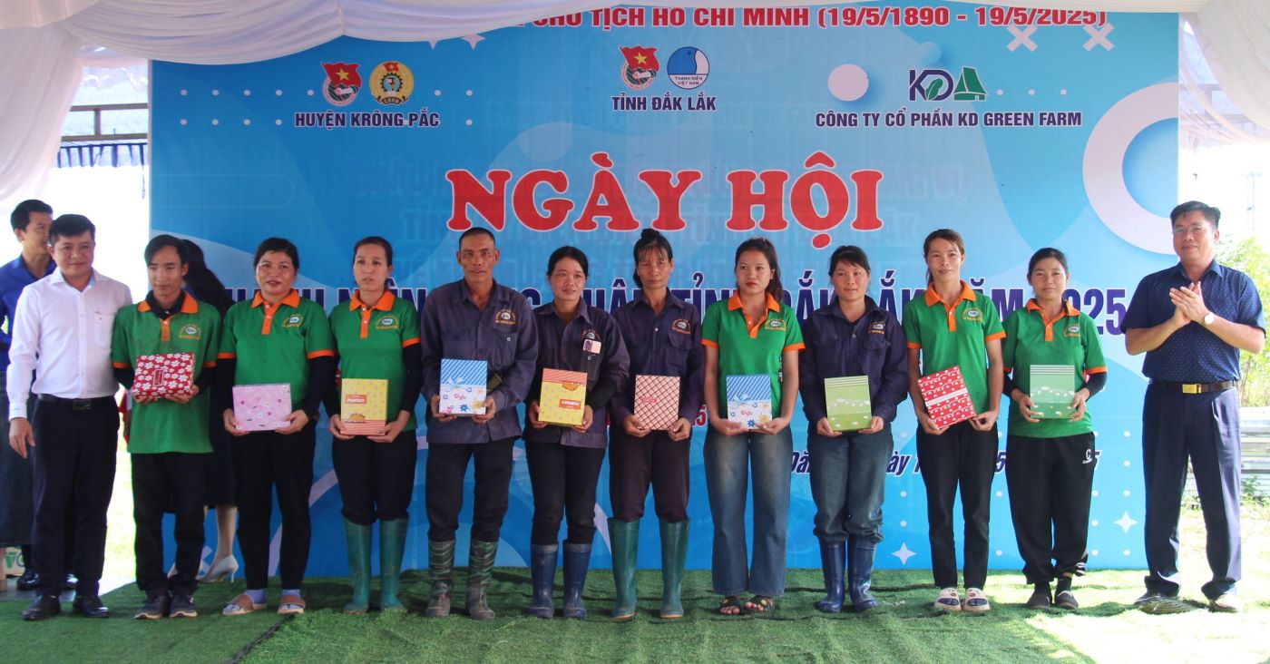 Ngày hội Thanh niên công nhân tỉnh Đắk Lắk năm 2025