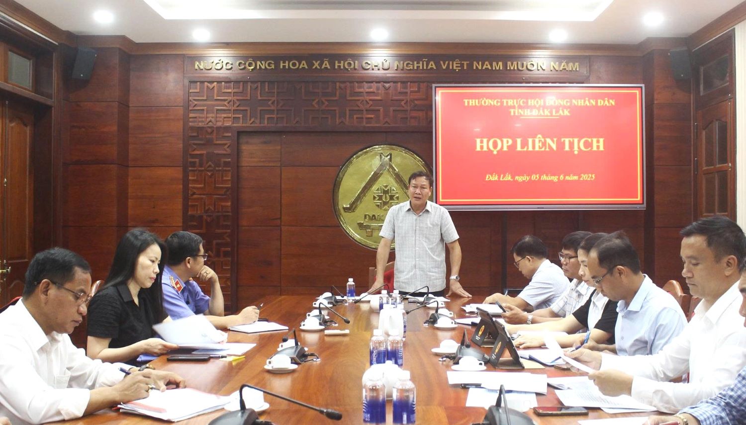 Thường trực HĐND tỉnh Đắk Lắk họp liên tịch chuẩn bị Kỳ họp thứ Mười