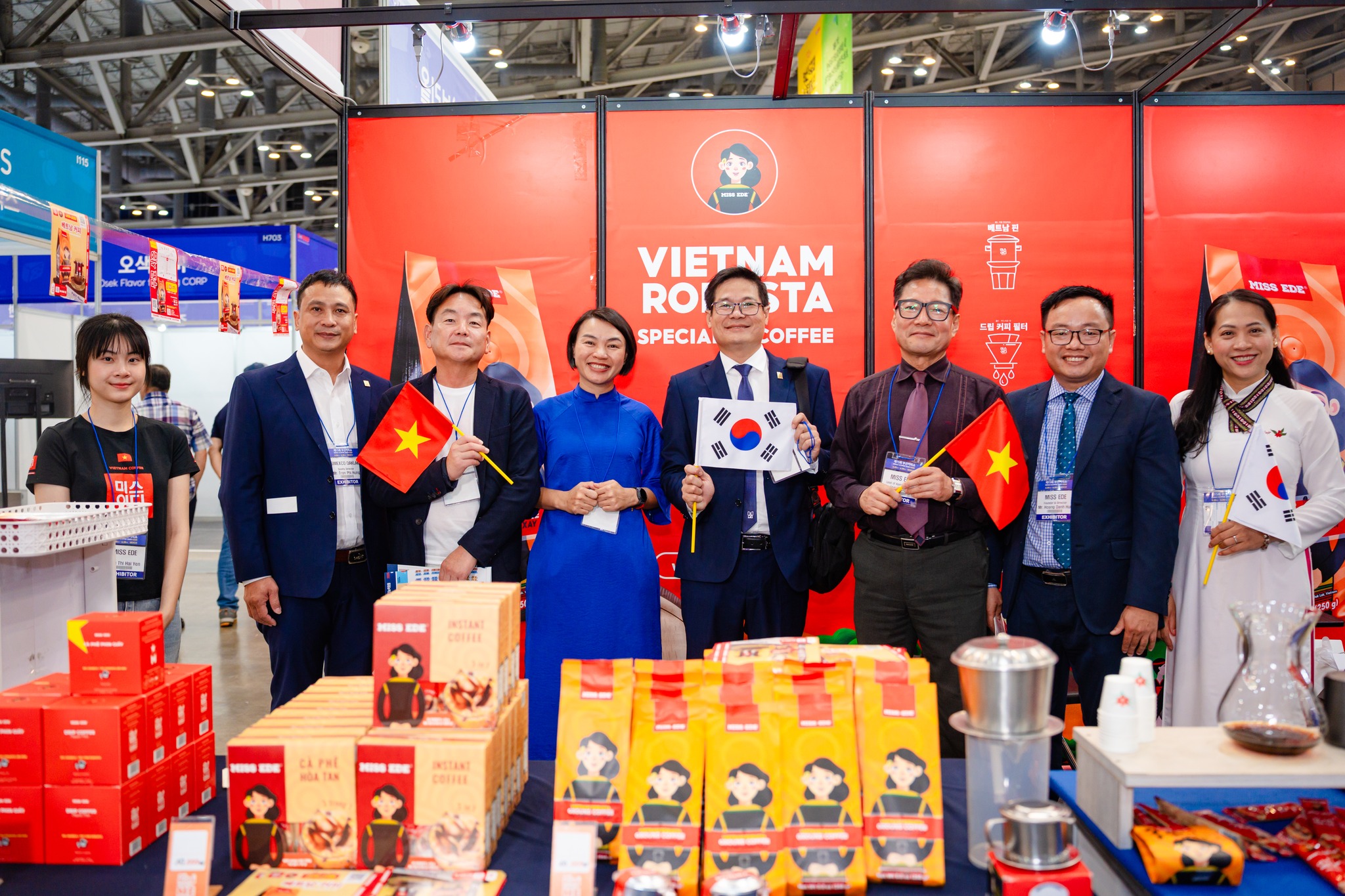 Cà phê Robusta đặc sản từ Đắk Lắk nổi bật tại Triển lãm Busan Coffee Show – Hàn Quốc  2025