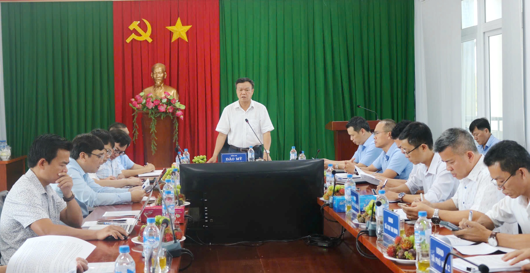 Phó Chủ tịch UBND tỉnh Đào Mỹ làm việc với Ban Quản lý các dự án đầu tư xây dựng khu vực phía Đông tỉnh Đắk Lắk