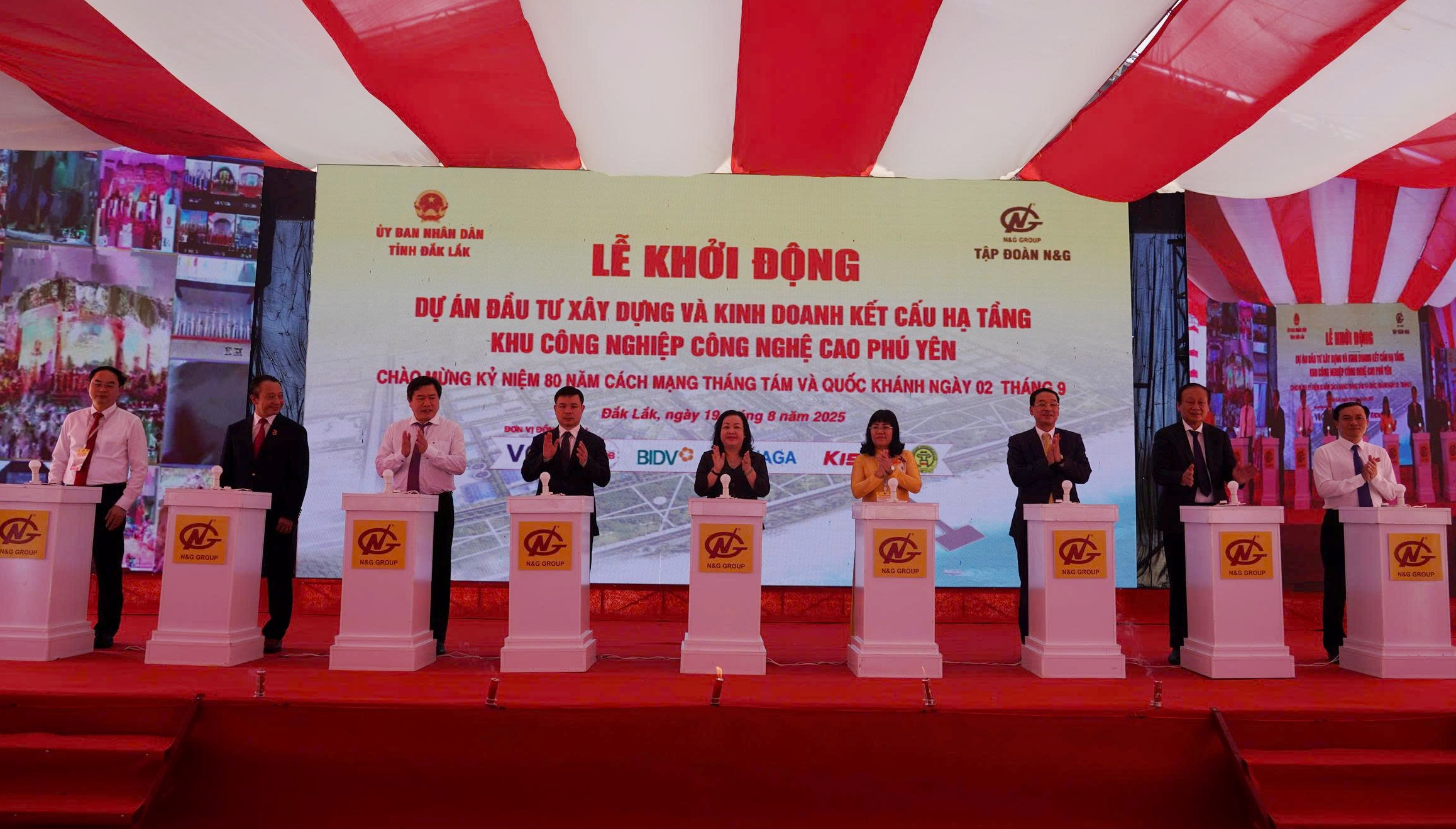 Khởi động Dự án Đầu tư xây dựng và kinh doanh kết cấu hạ tầng Khu công nghiệp Công nghệ cao Phú Yên