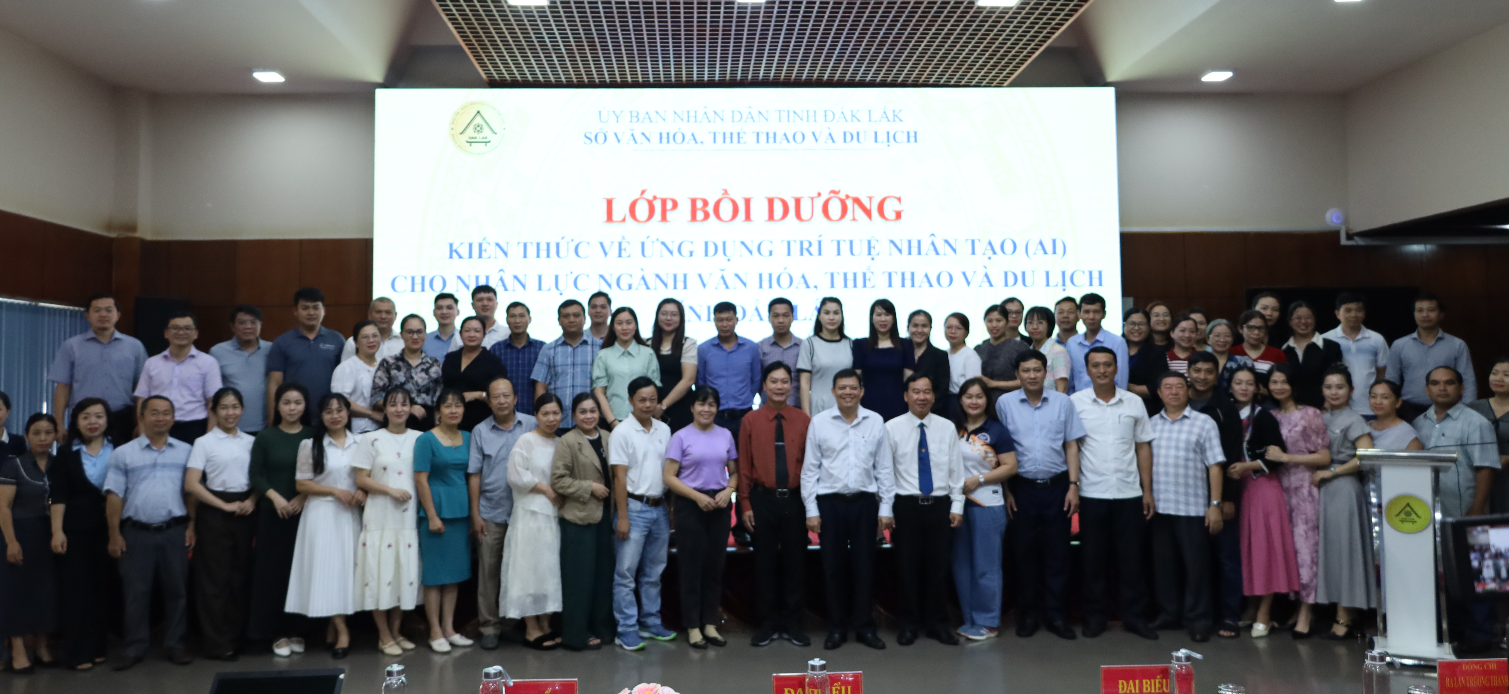 Bồi dưỡng kiến thức về ứng dụng AI cho nhân lực ngành Văn hóa, Thể thao và Du lịch