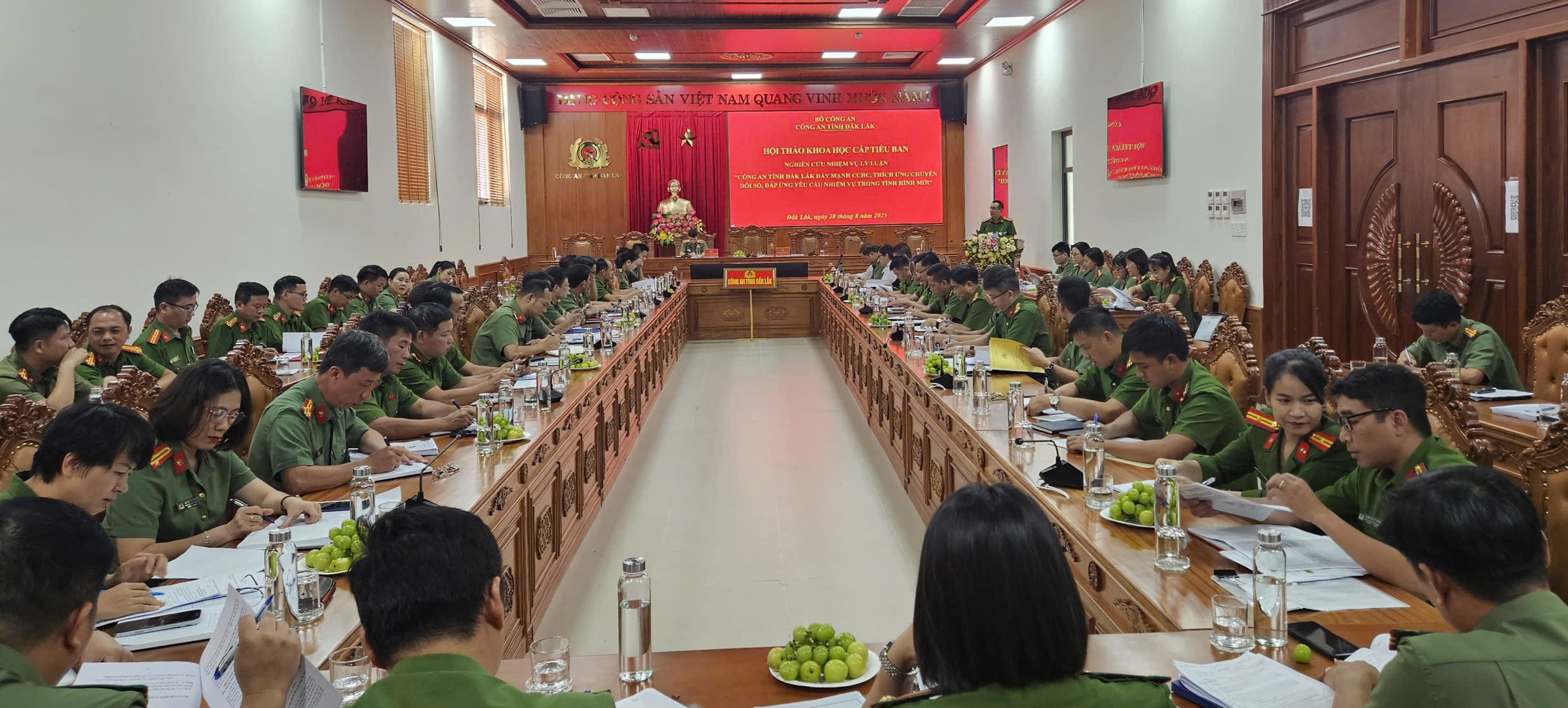 Tăng cường cải cách hành chính và chuyển đổi số trong Công an tỉnh Đắk Lắk