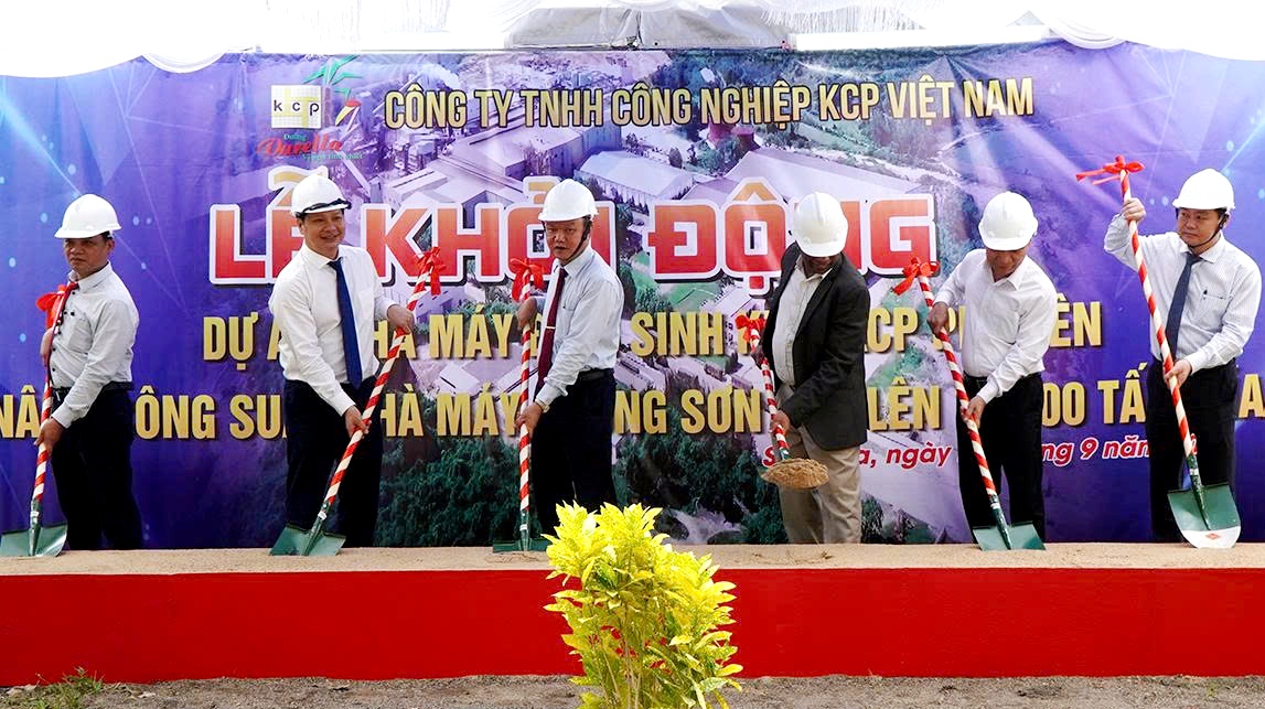 Khởi động dự án Nhà máy điện sinh khối KCP Phú Yên và nâng công suất Nhà máy đường Sơn Hòa