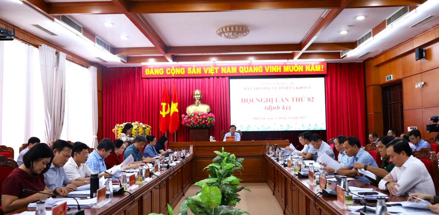 Hội nghị Ban Thường vụ Tỉnh ủy lần thứ 2 định kỳ: Tập trung làm rõ khâu đột phá, trụ cột phát triển nhiệm kỳ 2025-2030