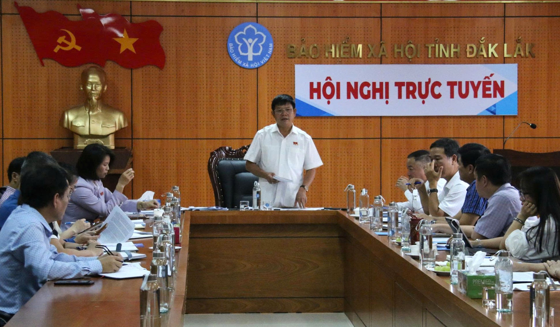 Ban Văn hóa - Xã hội HĐND tỉnh Đắk Lắk khảo sát việc thực hiện chính sách Bảo hiểm xã hội, Bảo hiểm y tế