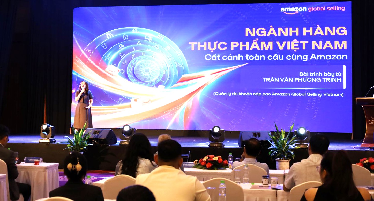 Hội thảo chuyên đề “Hành trình xuất khẩu nông sản Việt Nam qua thương mại điện tử cùng Amazon”