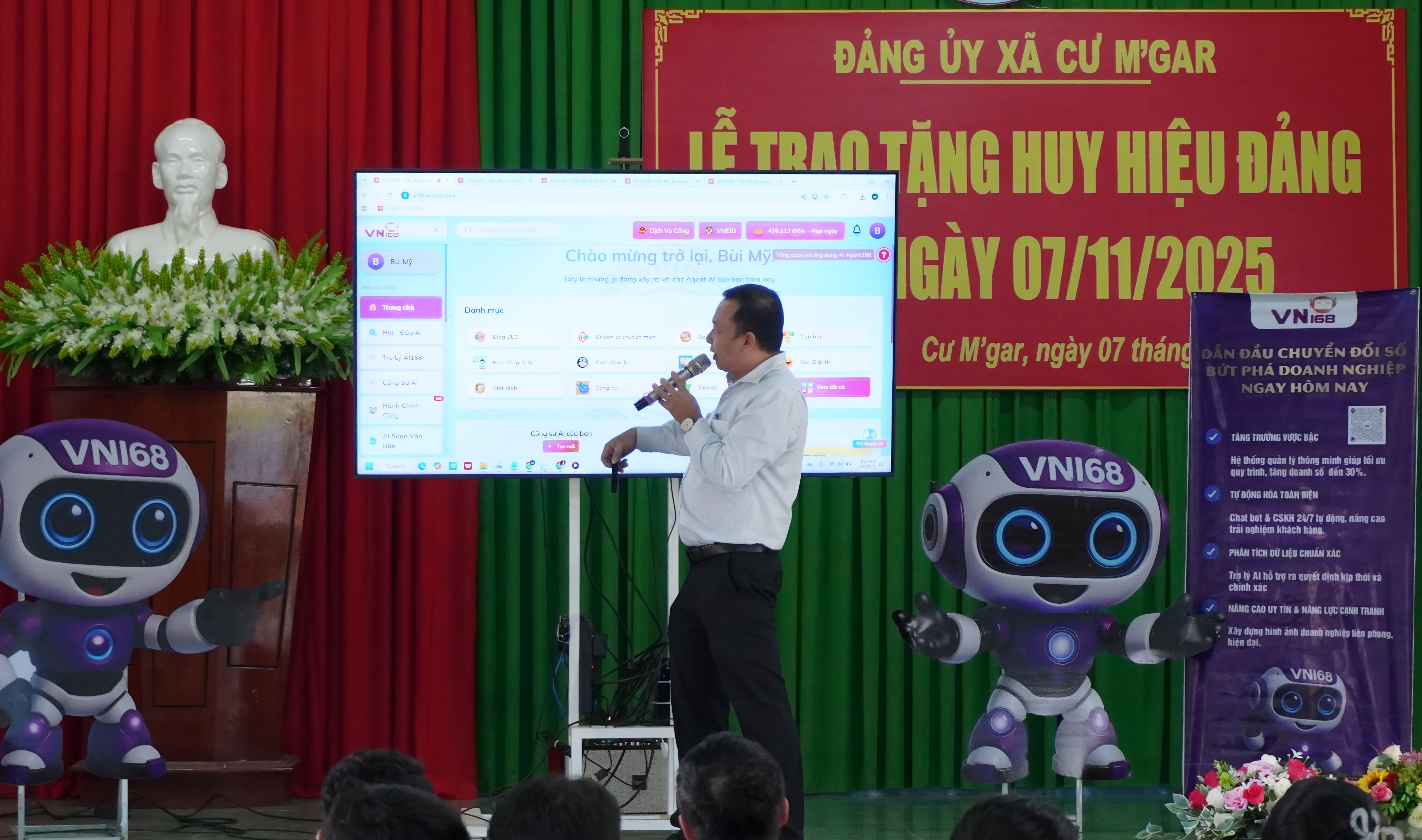 Xã Cư M’gar tập huấn kỹ năng chuyển đổi số cho cán bộ và tổ công nghệ số cộng đồng