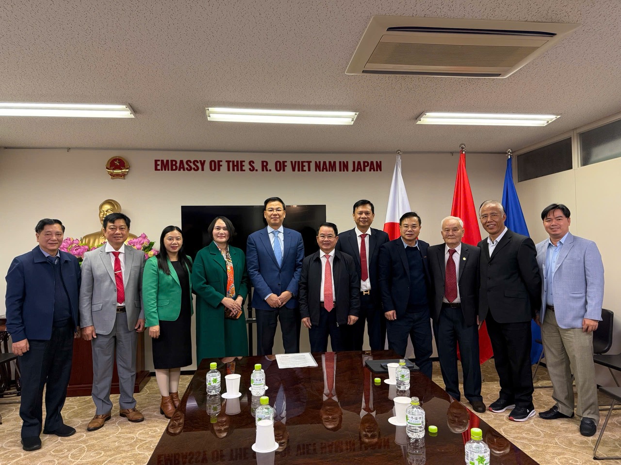 Hiệp hội Doanh nghiệp tỉnh Đắk Lắk làm việc với Đại sứ quán Việt Nam tại Nhật Bản