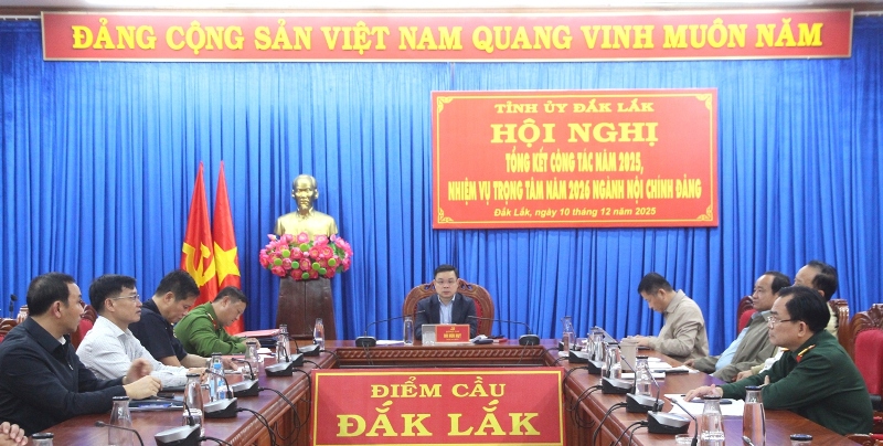 Triển khai nhiệm vụ công tác nội chính năm 2026