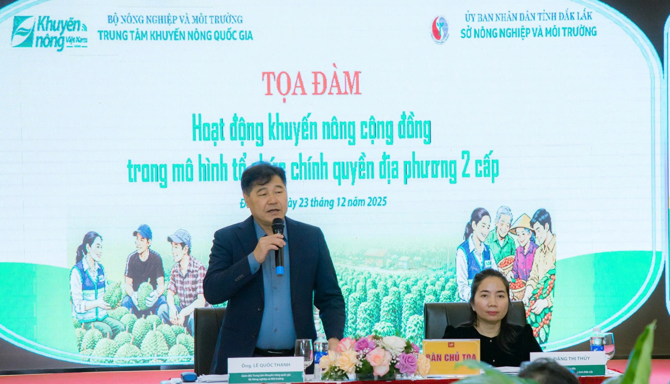 Thúc đẩy vai trò khuyến nông cộng đồng trong mô hình chính quyền địa phương 2 cấp