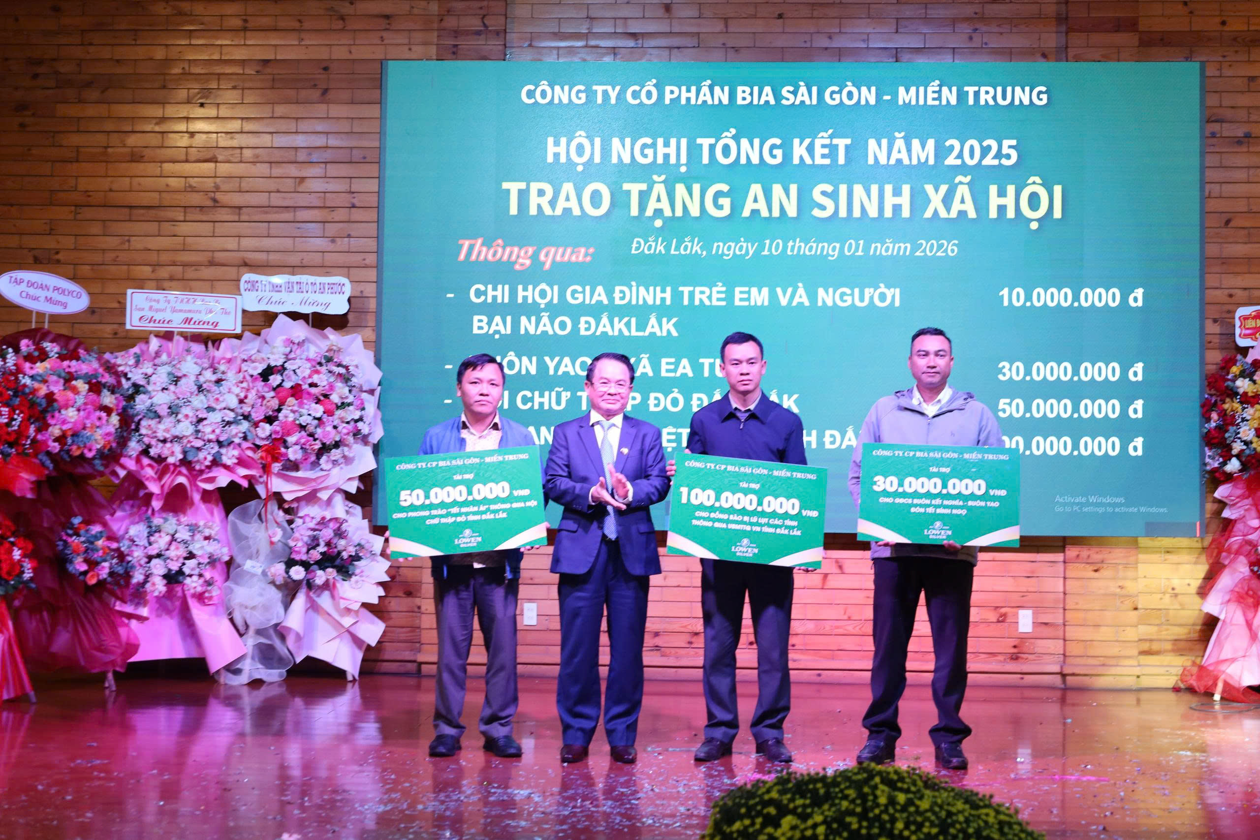 Công ty Cổ phần Bia Sài Sòn – Miền Trung đạt lợi nhuận 222 tỷ đồng