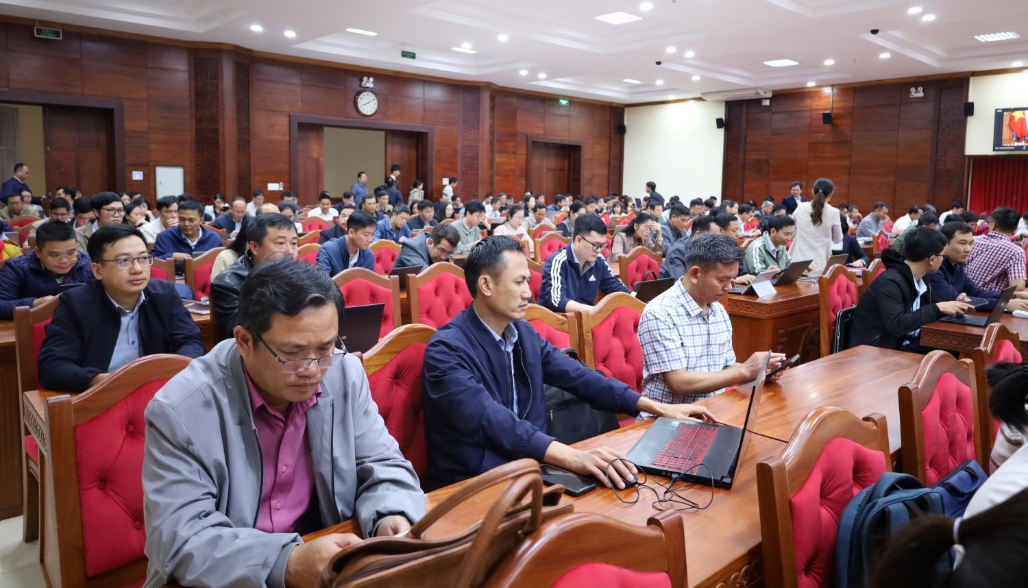 Đào tạo sử dụng Hệ thống phần mềm Quản lý thông tin bầu cử đại biểu Quốc hội khóa XVI và đại biểu HĐND các cấp