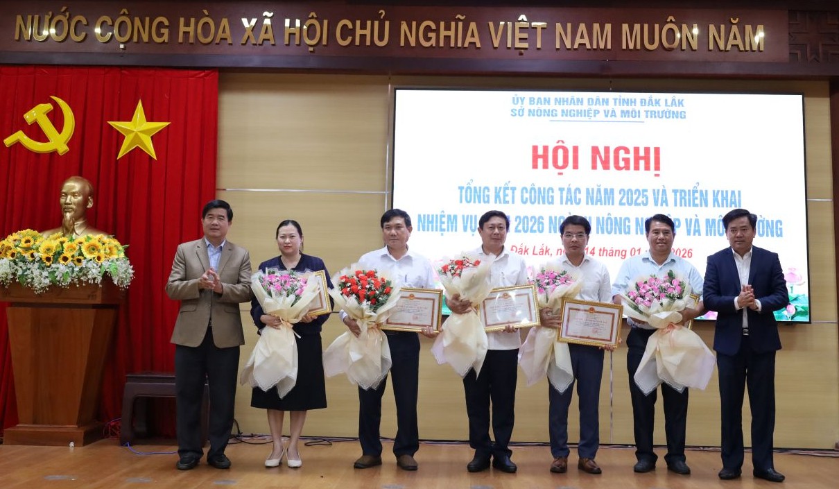 Ngành nông nghiệp phấn đấu tăng trưởng đạt 5,86% trong năm 2026