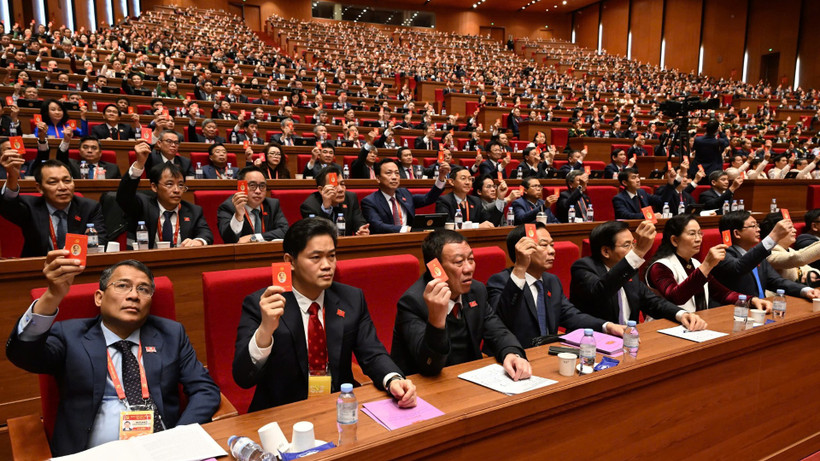 Đại hội XIV của Đảng tiến hành bầu Ban Chấp hành Trung ương Đảng khóa XIV