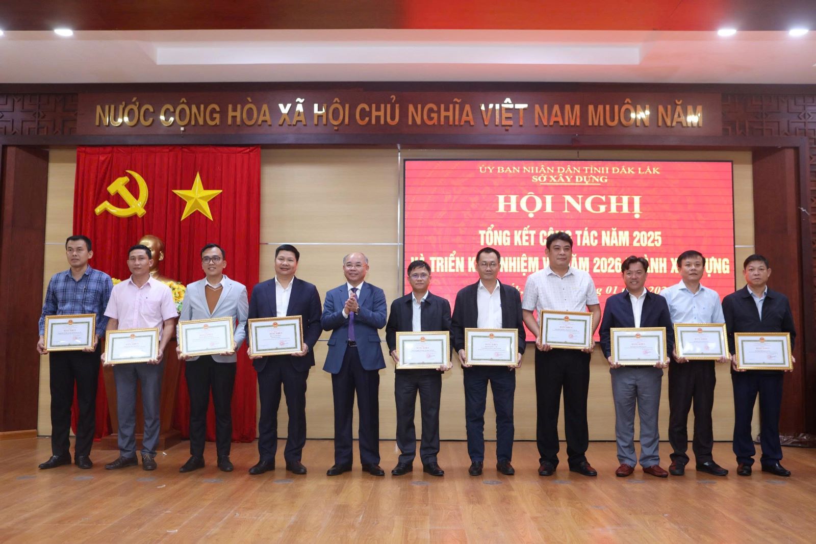 Sở Xây dựng tỉnh Đắk Lắk triển khai nhiệm vụ năm 2026