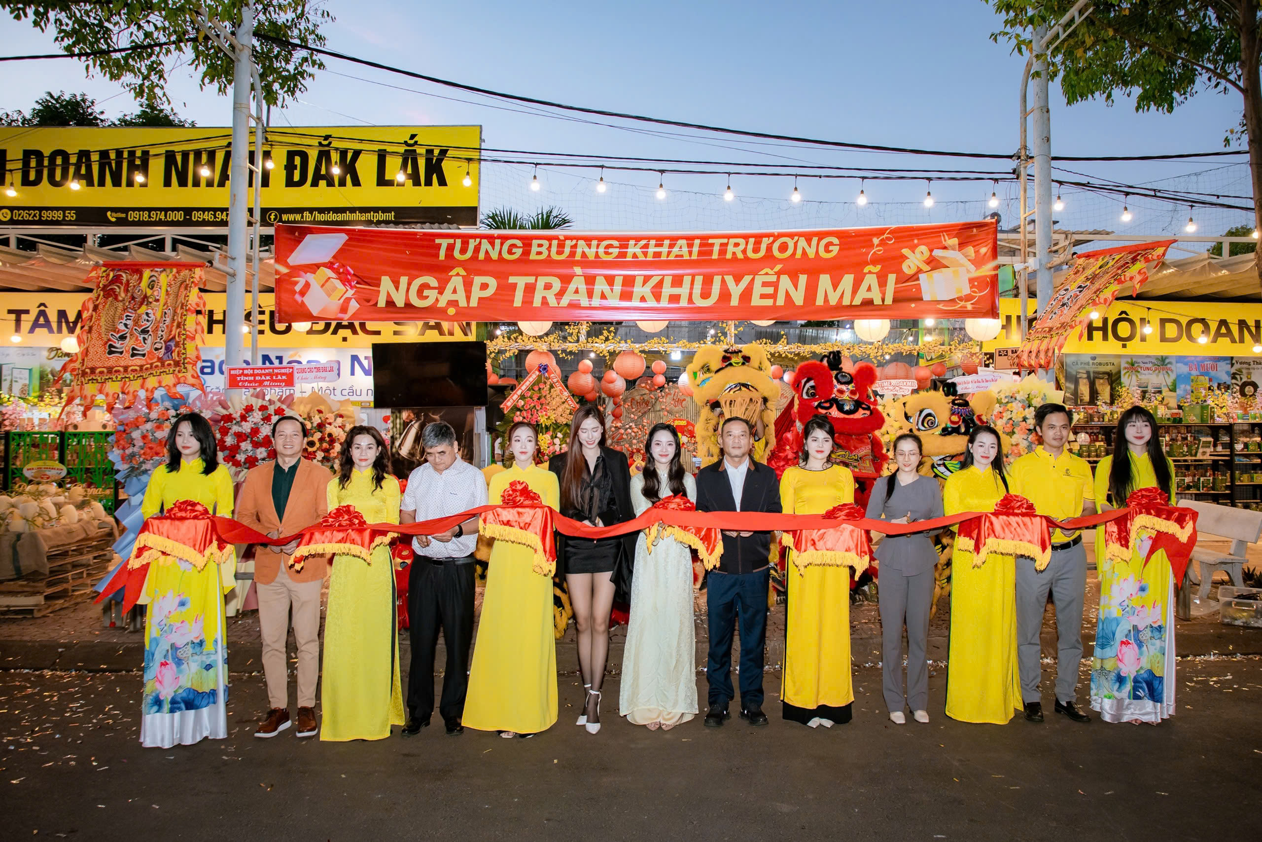 Hiệp hội Doanh nhân tỉnh Đắk Lắk ra mắt Trung tâm giới thiệu đặc sản OCOP